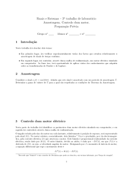 3&ordm; trabalho de laborat&oacute;rio
