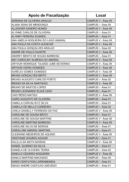 Apoio de Fiscalização Local