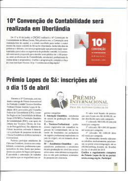10a Conven&ccedil;&atilde;o de Contabilidade ser&aacute; - Sindcont