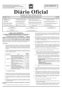 Edital Detran - Campo Grande News