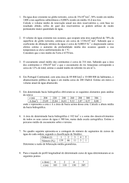 Enunciados de problemas das aulas