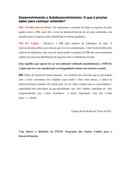 Desenvolvimento Humano