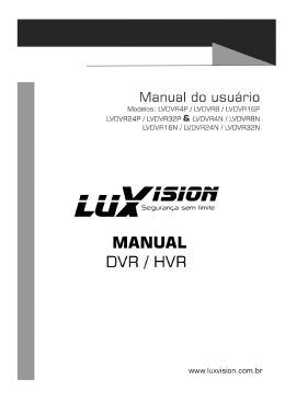 Manual DVR 16 canais LVDVR16P