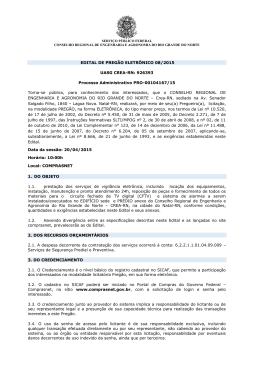 PDF Edital PE 08_2015(segurança eletrônica) - CREA