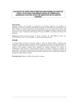 utiliza&ccedil;&atilde;o de espectrofot&ocirc;metro infravermelho port&aacute;til para a