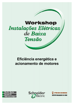 Efici&ecirc;ncia energ&eacute;tica e acionamento de motores