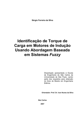 Identifica&ccedil;&atilde;o de Torque de Carga em Motores de Indu&ccedil;&atilde;o Usando