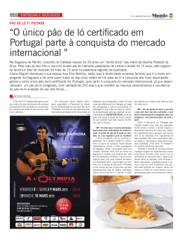 “O único pão de ló certificado em Portugal parte à conquista do