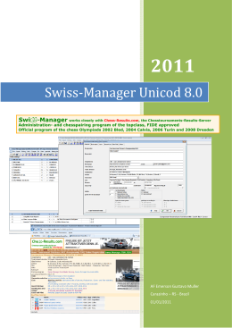 Swiss-Manager Unicod 8.0 - Swiss