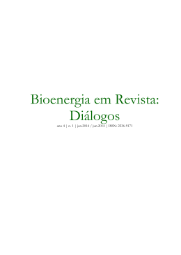 Bioenergia em Revista: Diálogos