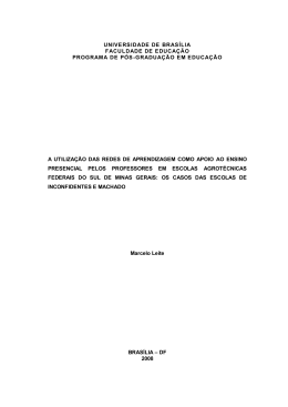 a utiliza&ccedil;&atilde;o das redes de aprendizagem como