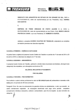 Acordo Coletivo Trensurb 2015_2016