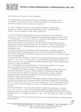 , T&Eacute;CNICA vI&Aacute;RIA ENGENHARIA E coNsTRu&ccedil;&otilde;Es LTDA. EPP.