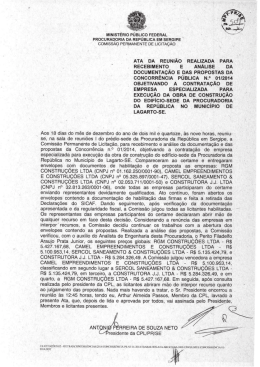 s - Procuradoria da República em Sergipe