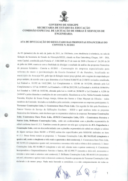 governo de sergipe secretaria de estado da educação