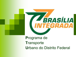 Programa de Transporte Urbano do Distrito Federal
