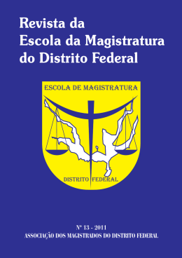 REVISTA DA ESCOLA DA MAGISTRATURA DO DISTRITO FEDERAL
