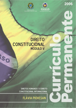 Direitos Humanos e o Direito Constitucional Internacional