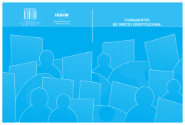 fundamentos do direito constitucional - In&iacute;cio