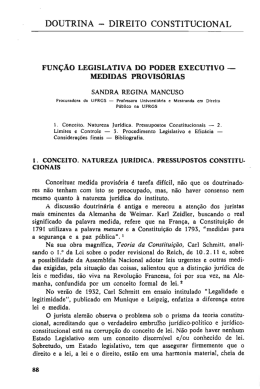 DOUTRINA - DIREITO CONSTITUCIONAL