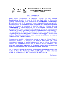 Direito Constitucional Descomplicado