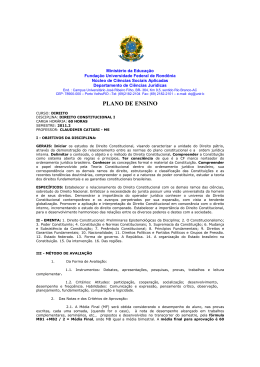 Direito Constitucional I - Site DCJ