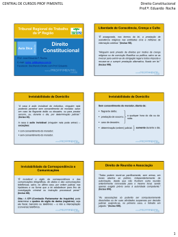 Direito Constitucional
