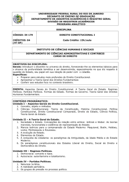 Direito Constitucional