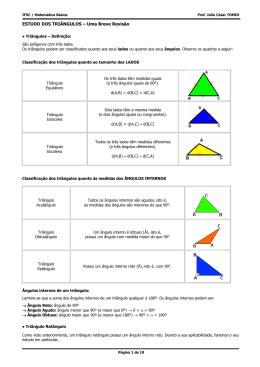 Mat Ensino - Resumo Trigon no Triangulo 2014