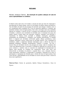 RESUMO - Universidade Federal de S&atilde;o Carlos
