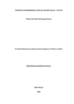 PONTIF&Iacute;CIA UNIVERSIDADE CAT&Oacute;LICA DE S&Atilde;O PAULO &ndash; PUC