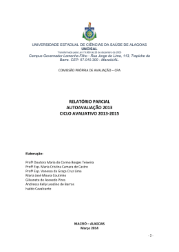 Relatório_2013_CPA_UNCISAL