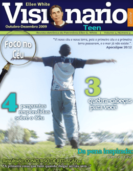 Ellen White Vision&aacute;rio Teen | 1 - Centro de Pesquisas Ellen G. White