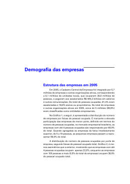 Demografia das empresas
