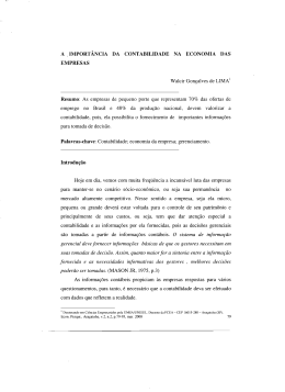 A IMPORT&Acirc;NCIA DA CONTABILIDADE NA ECONOMIA - FAC-FEA
