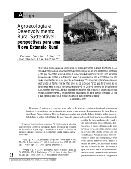 16 Agroecologia e Desenvolvimento Rural Sustentável