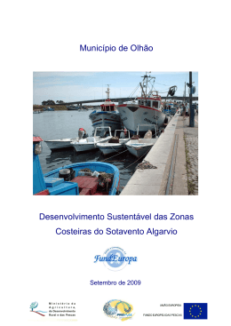 Estrat&eacute;gia de Desenvolvimento Sustent&aacute;vel das Pescas no