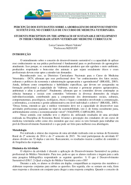 percep&ccedil;&atilde;o dos estudantes sobre a abordagem do