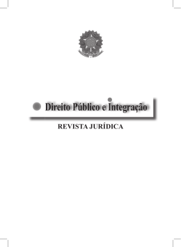 Direito P&uacute;blico e Integra&ccedil;&atilde;o