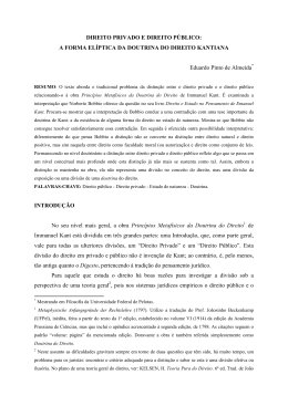 DIREITO PRIVADO E DIREITO P&Uacute;BLICO: A FORMA EL&Iacute;PTICA DA
