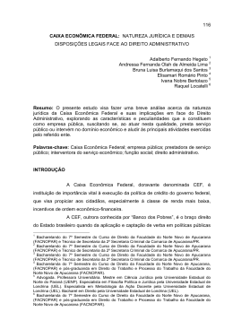 5. caixa econ&ocirc;mica federal