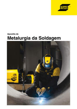 Apostila - Metalurgia da Soldagem