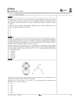 Prova - UEFS