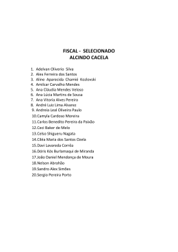 FISCAL - SELECIONADO ALCINDO CACELA