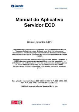 Servidor ECD - Manual