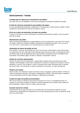 Gerenciamento / Vendas