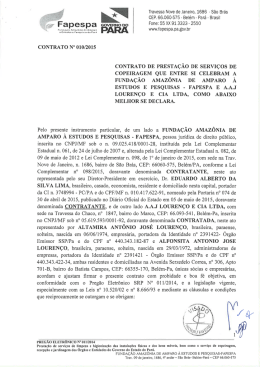 010/2015 - Fapespa - Governo do Estado do Par&aacute;
