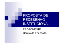 Proposta elaborada pela equipe do Centro de Educa&ccedil;&atilde;o - PUC-SP