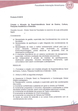 Pesquisa Acad&ecirc;mica e Extens&atilde;o. Oswaldo Accursi