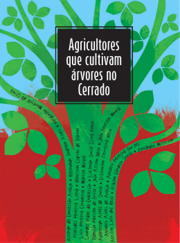 Agricultores que cultivam árvores no Cerrado